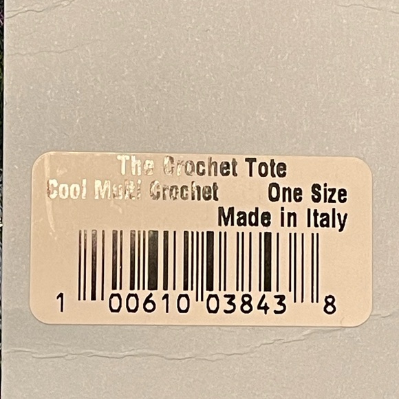 🩵 NWT Hill House The Crochet Cool Multi Tote Bag - Picture 4 of 4